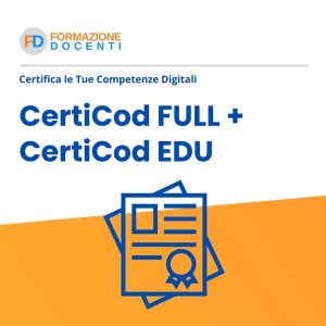 CertiCod FULL (DigComp 2.2) + CertiCod EDU (DicCompEdu)
